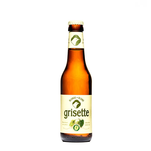 Grisette Blond bier bio & glutenvrij 0.25L 5.5% alc.